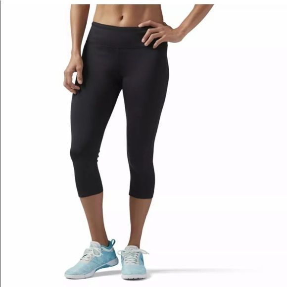 Reebok leggings capri XS New 7416 - Picture 1 of 10